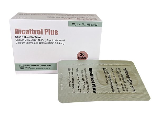 Tablet Dicaltrol Plus (20 pcs)